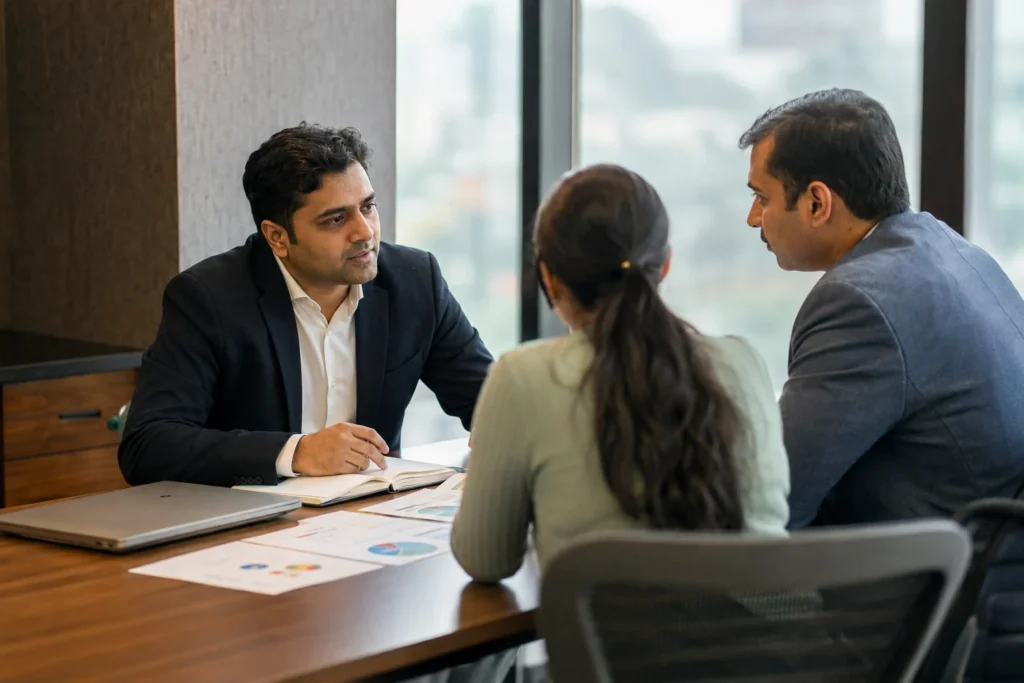 Best digital marketing agency in Chandigarh consulting business owners on digital growth strategy