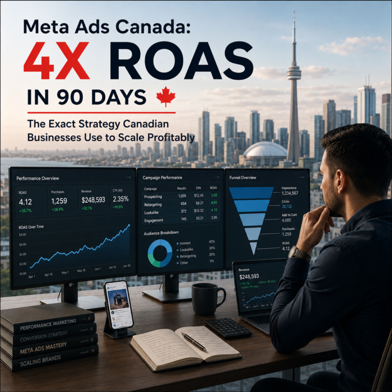 Meta Ads for Canadian Businesses: How to Hit 4X ROAS in 90 Days